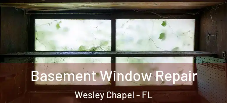  Basement Window Repair Wesley Chapel - FL