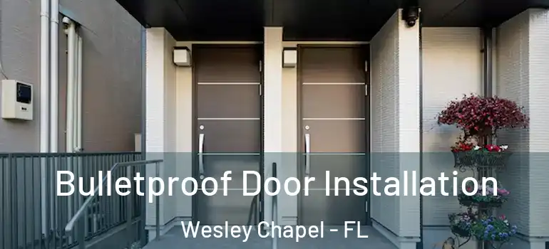  Bulletproof Door Installation Wesley Chapel - FL