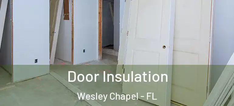  Door Insulation Wesley Chapel - FL