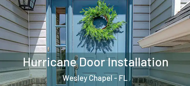  Hurricane Door Installation Wesley Chapel - FL