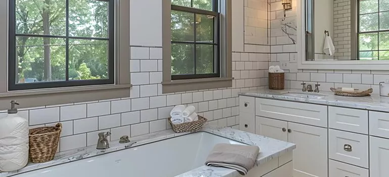 Bathroom Windows Privacy Glass in Wesley Chapel, FL