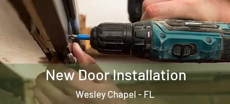  New Door Installation Wesley Chapel - FL