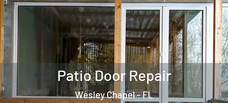  Patio Door Repair Wesley Chapel - FL