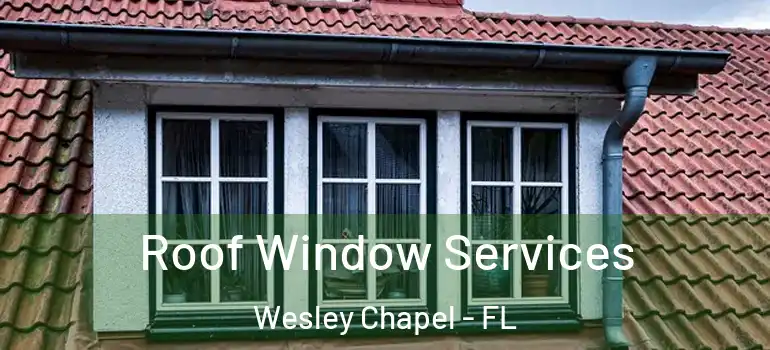  Roof Window Services Wesley Chapel - FL