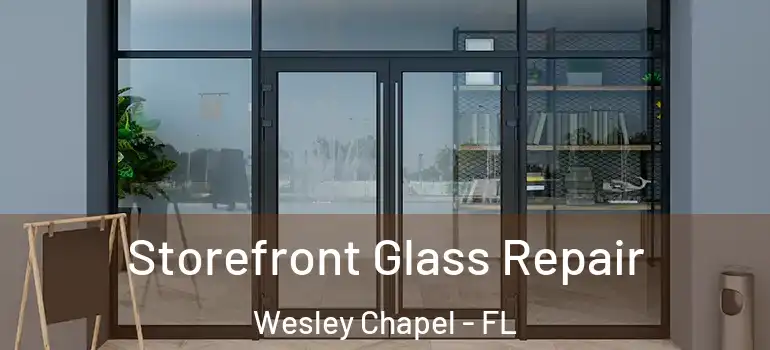  Storefront Glass Repair Wesley Chapel - FL